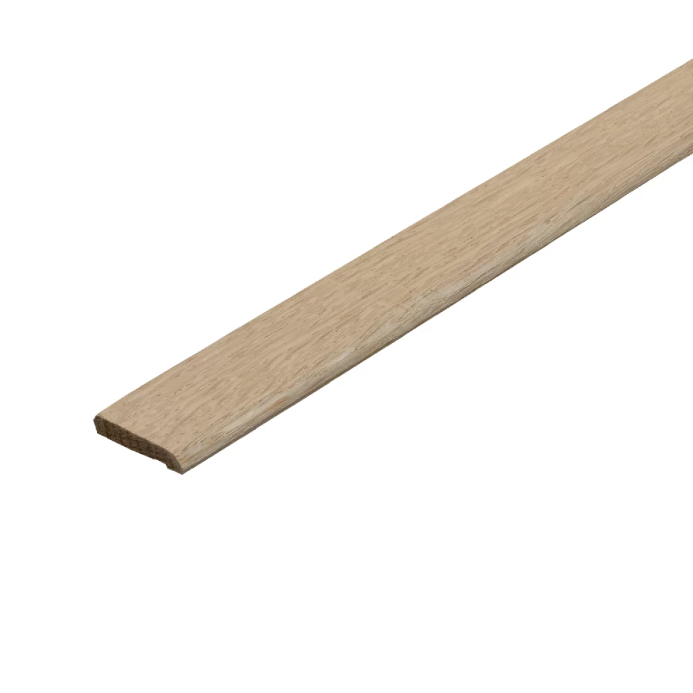 Afwerklijst Eiken Extra Wit Geolied 6x28mm - Plinten