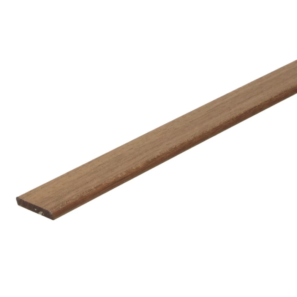 Afwerklijst Jatoba Gelakt 6x28mm - Plinten