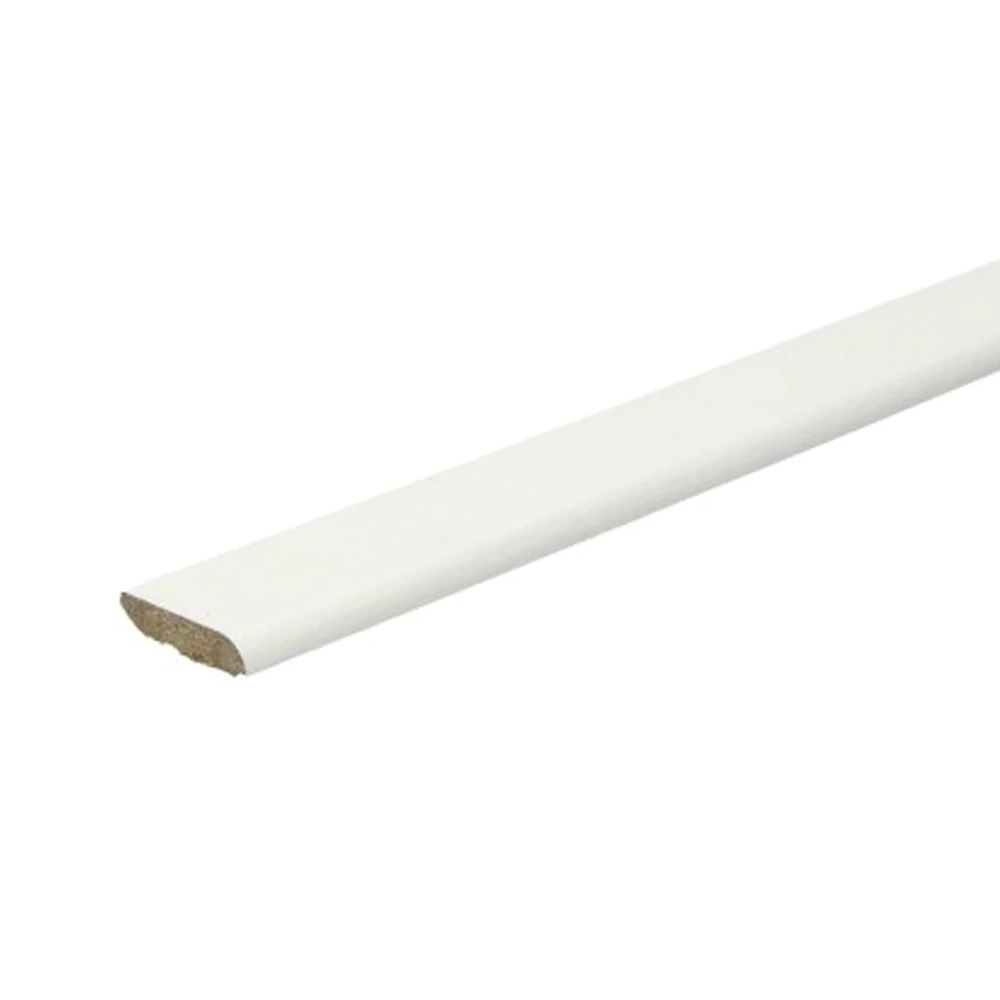 Afwerklijst Met Plakstrip Wit Ral 9001 - Plinten