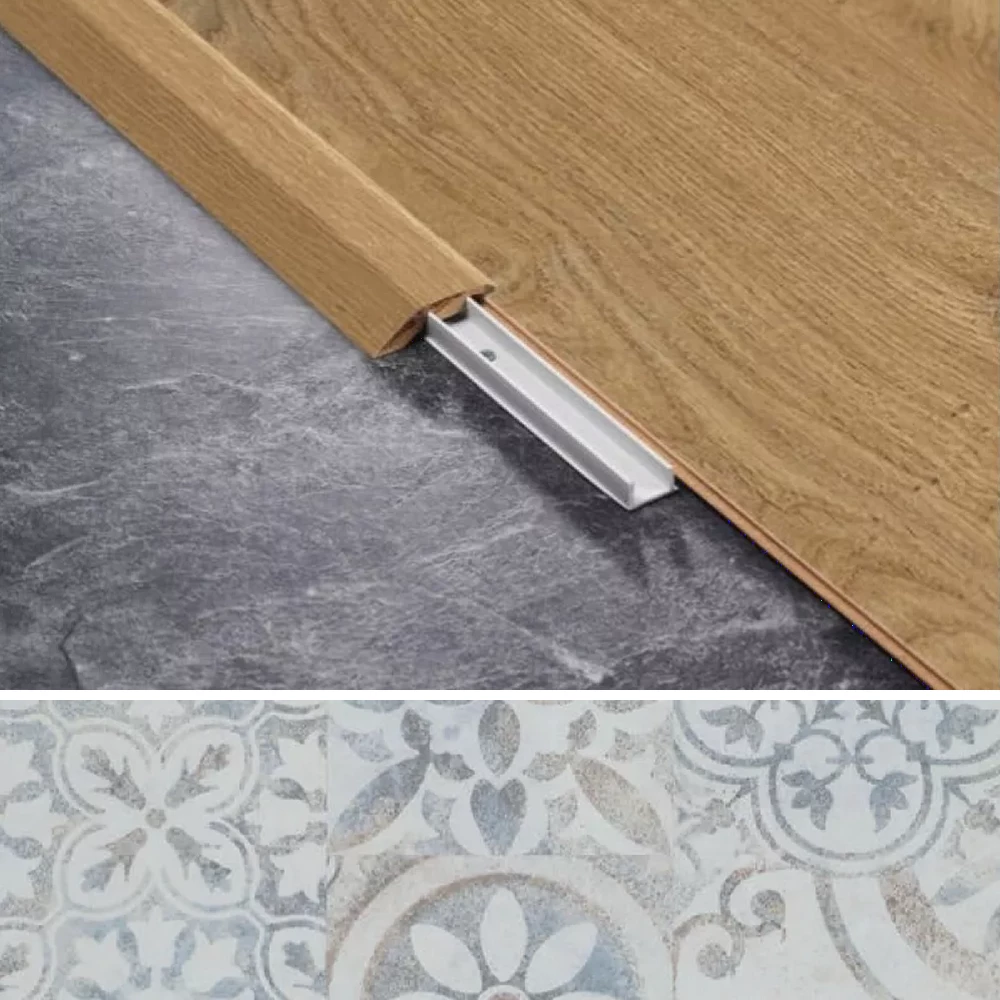 BerryAlloc Aanpassingsprofiel Retro Chic Blue Grey 2.40lm - Profielen