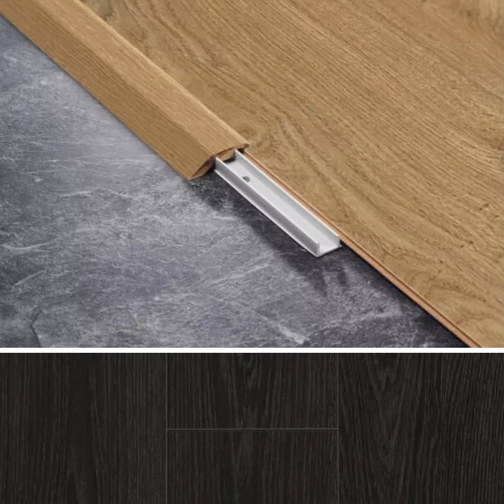 BerryAlloc Aanpassingsprofiel Charme Black 1.00lm - Profielen