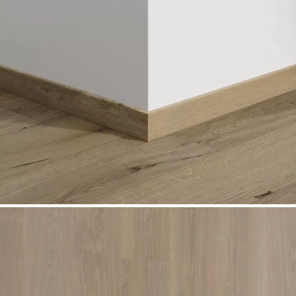 BerryAlloc Eikenfineer Plint Kaolin 65mm