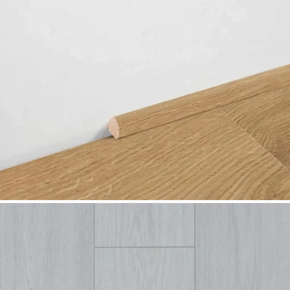 BerryAlloc Kwartrond 14mm Charme White - Plinten