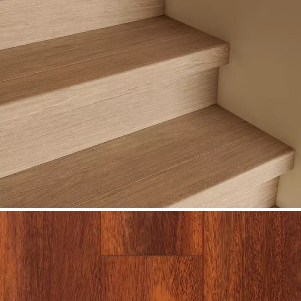BerryAlloc Laminaat Trapcover Ocean 8 V4 Merbau Brown - Trapneuzen