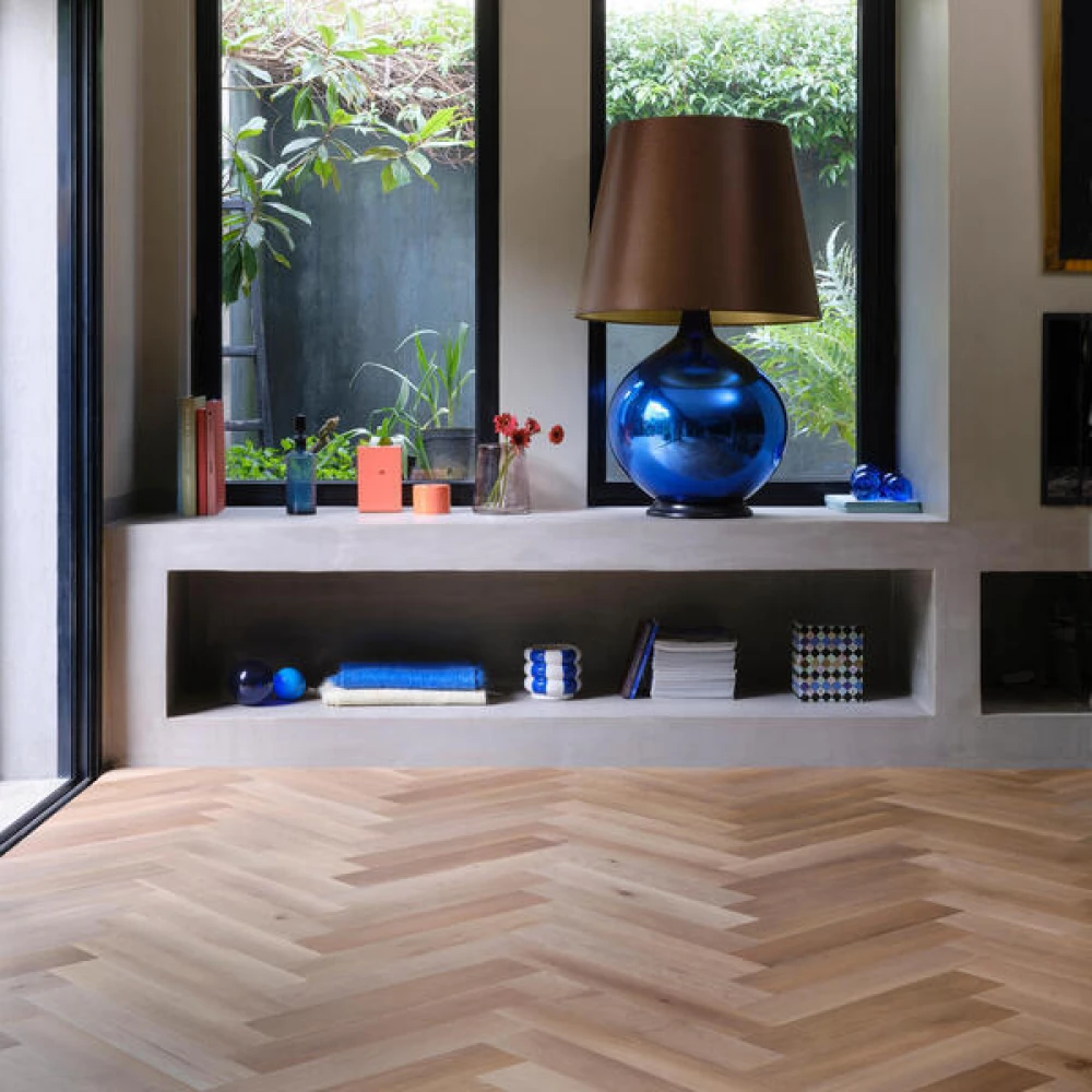 BerryAlloc Les Iconic Smal Visgraat Oak Authentique 01 Calypso - Parket