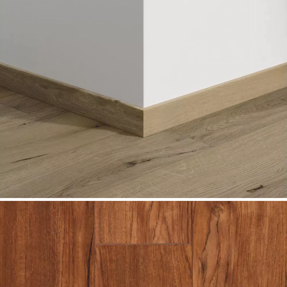 BerryAlloc Plint 60mm Teak Brown - Plinten