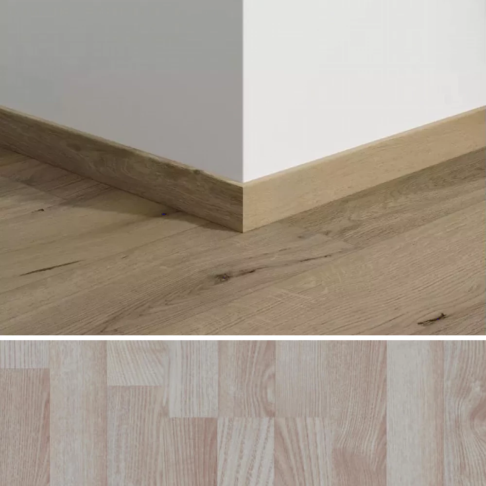 BerryAlloc Plint 60mm White Oiled Ash - Plinten