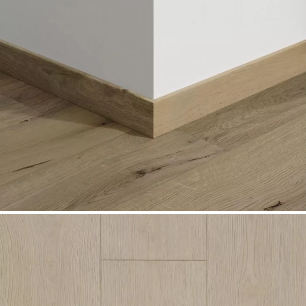 BerryAlloc Plint 80mm Select Light Sand