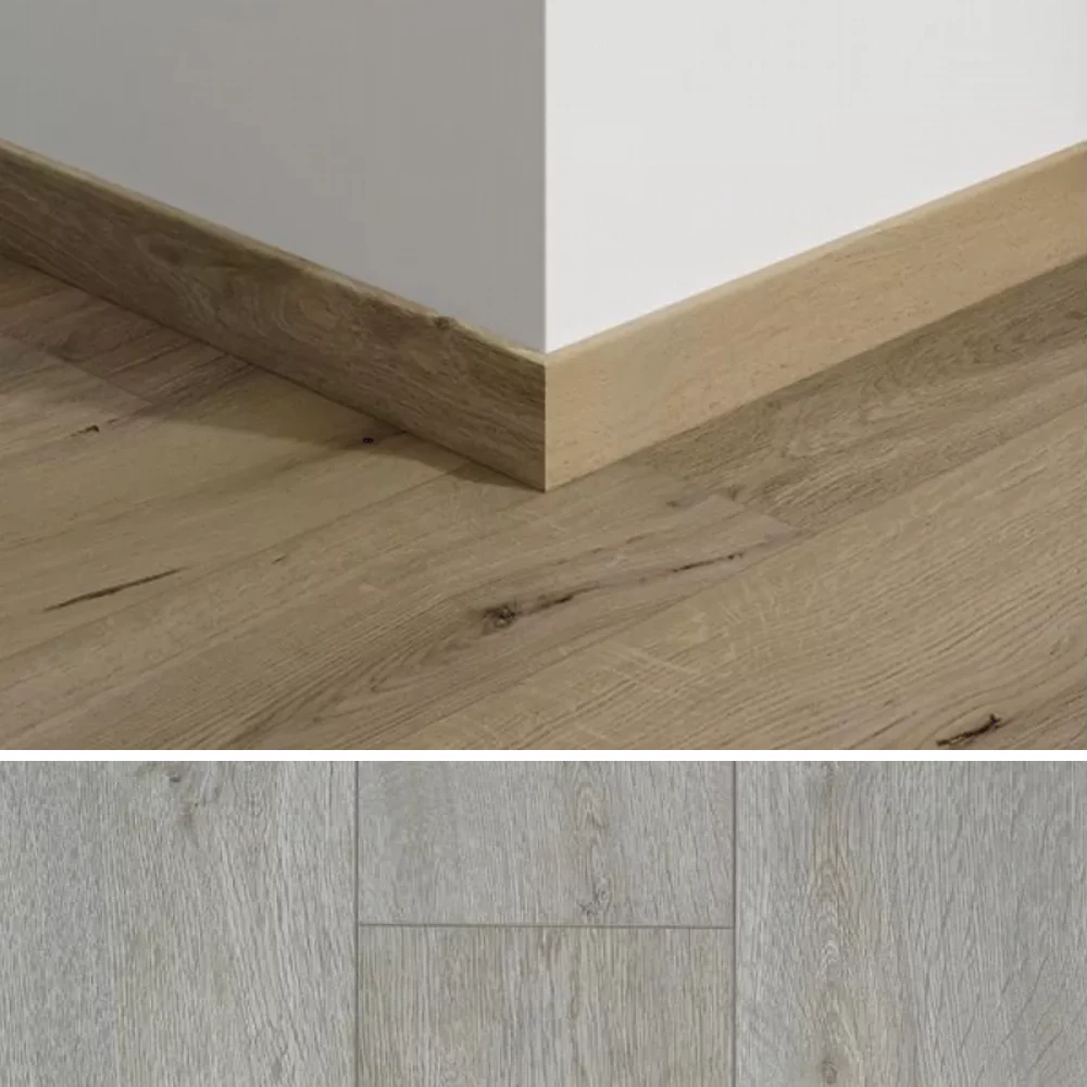 BerryAlloc Plint 80mm Texas Grey
