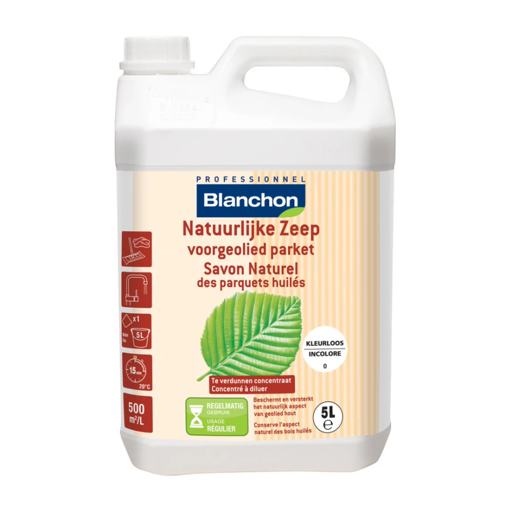 Blanchon Natuurlijke Zeep Biosource Kleurloos 5L - Onderhoudsproducten