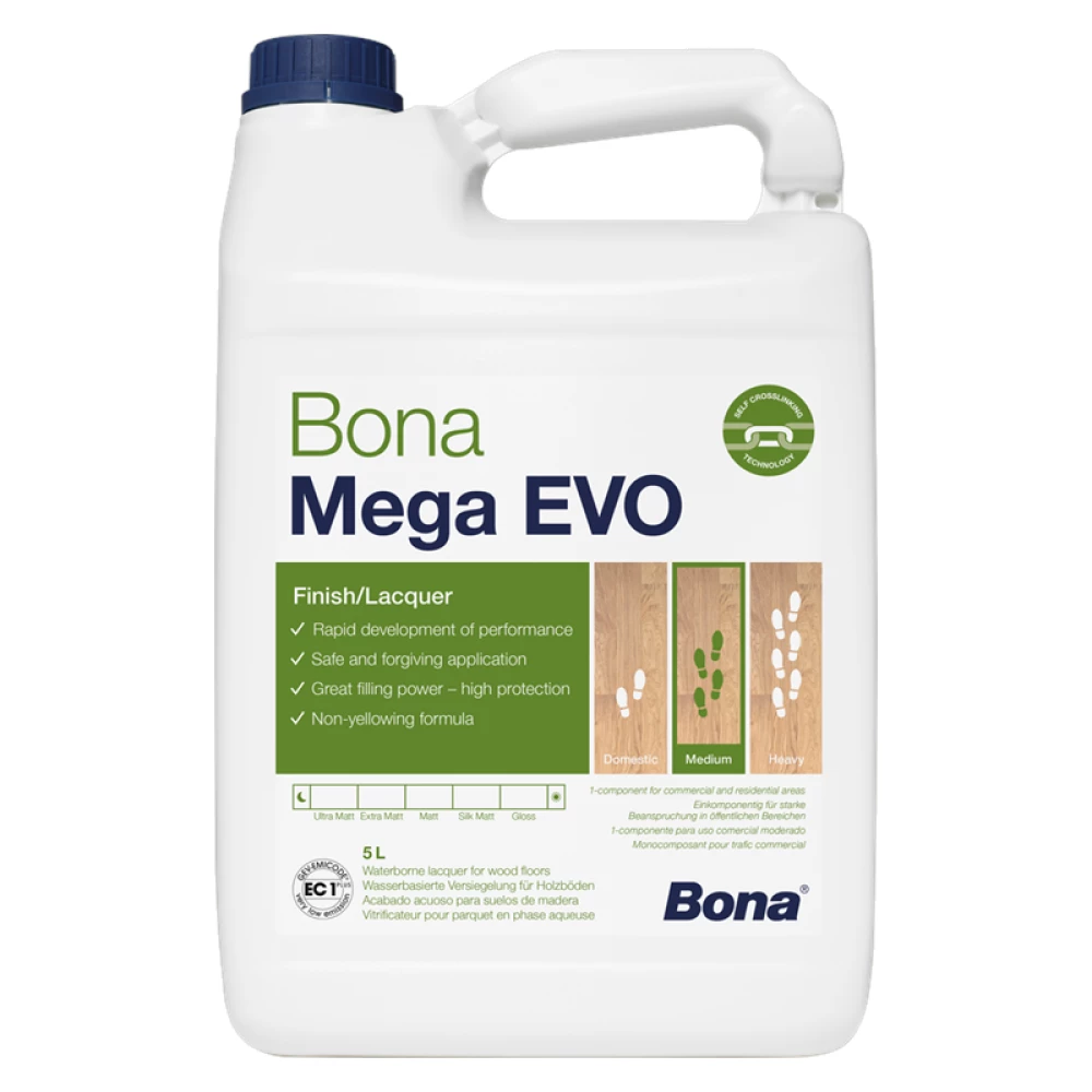 Bona Mega Evo Ultra Mat 5L - Onderhoudsproducten
