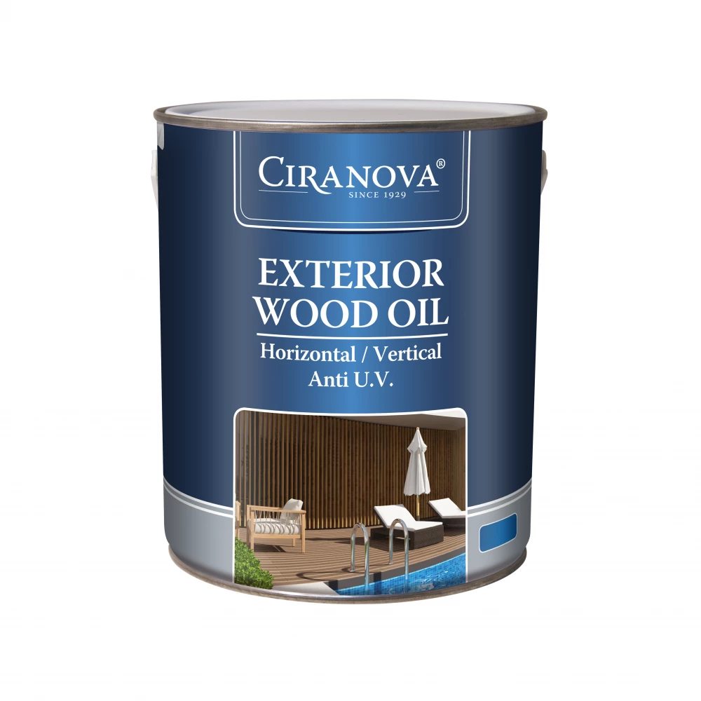 Ciranova Exterior Wood Oil Teak 2.5l - Onderhoudsproducten