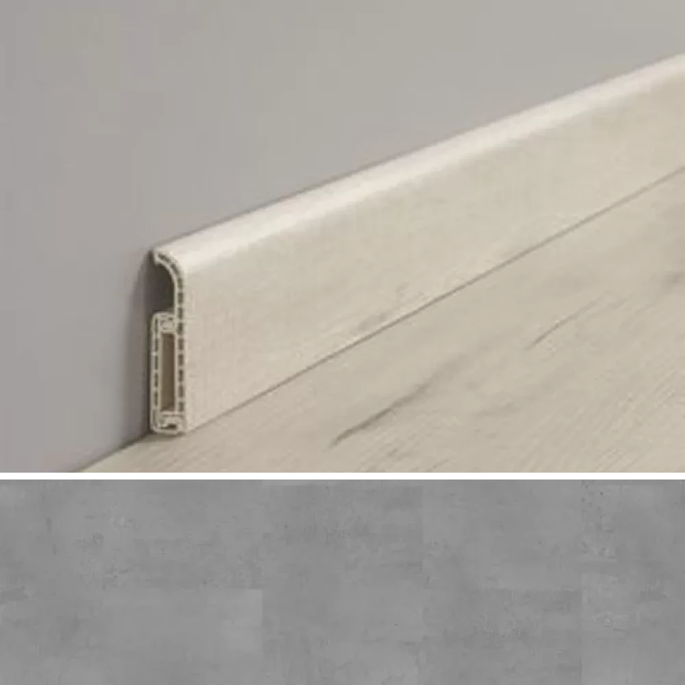 Coretec Design Plint 70mm Polished Concrete