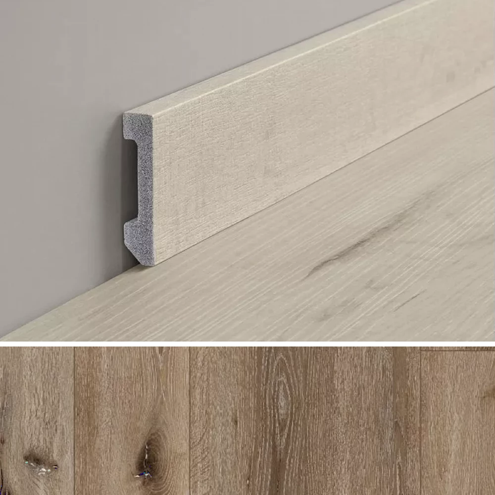 Coretec Moderne Plint 58mm Acorn