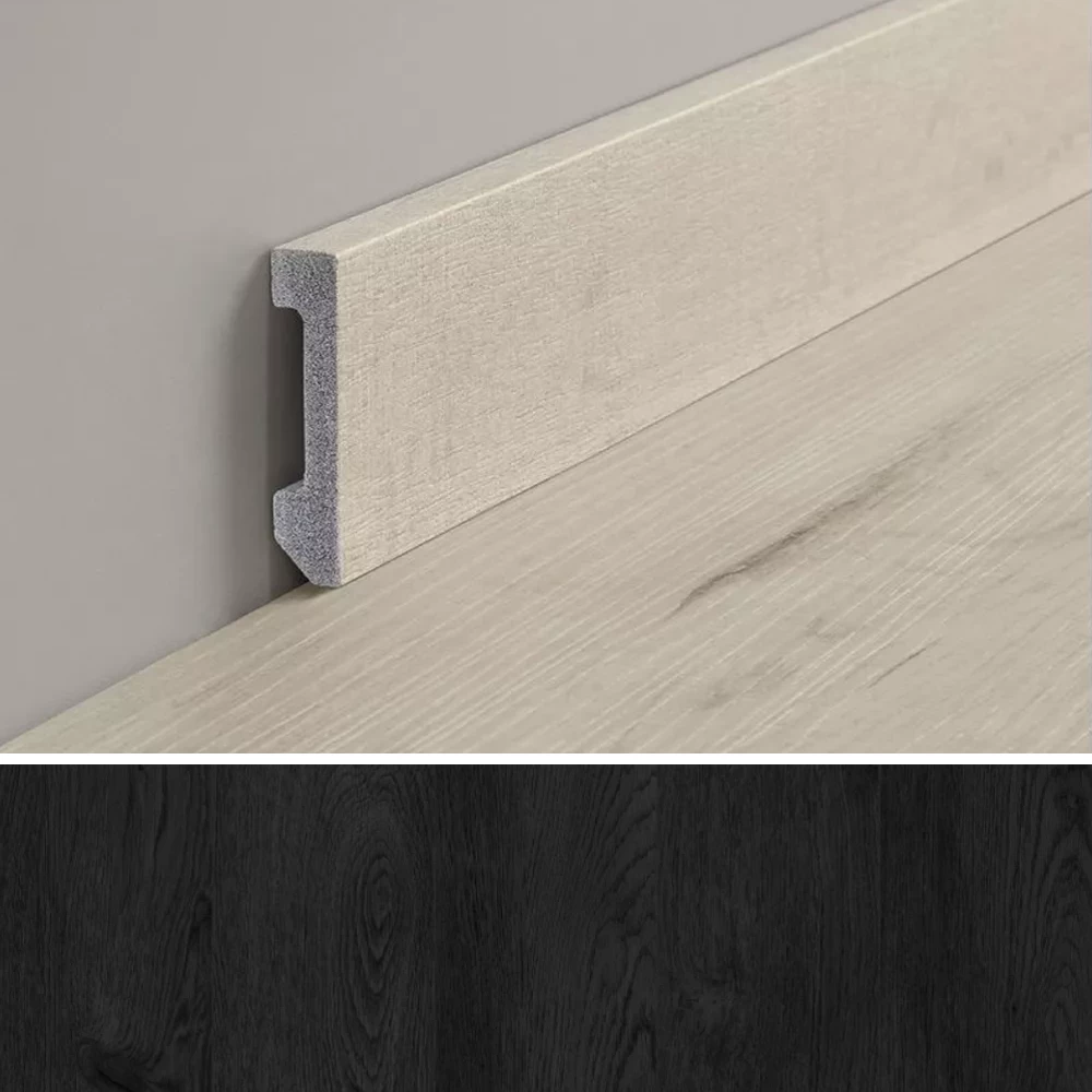 Coretec Moderne Plint 58mm Chantilly