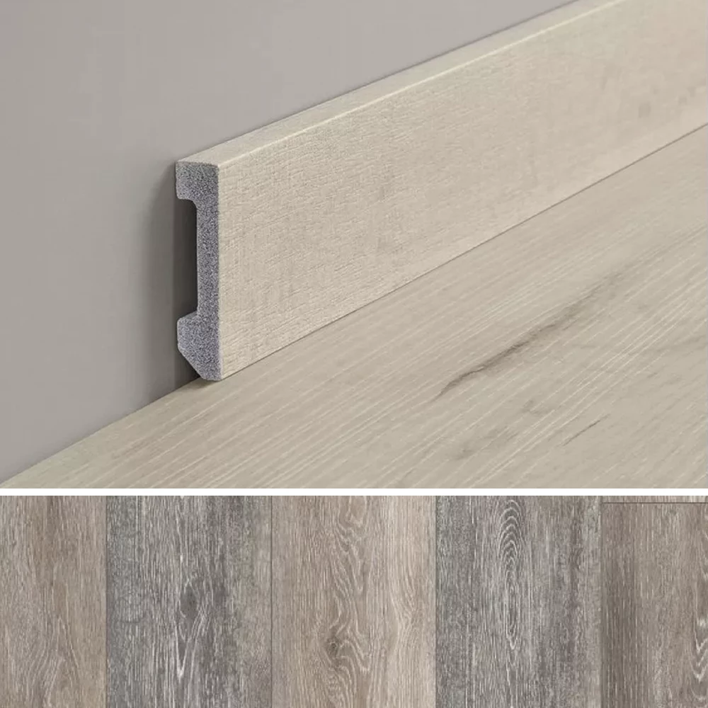 Coretec Moderne Plint 58mm Ellis Oak 54