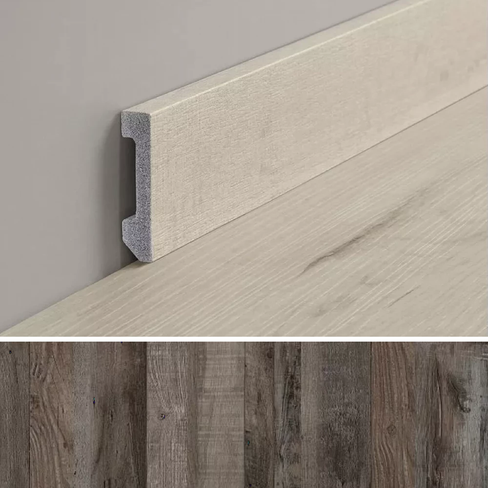 Coretec Moderne Plint 58mm Fallen Oak 52 - Plinten