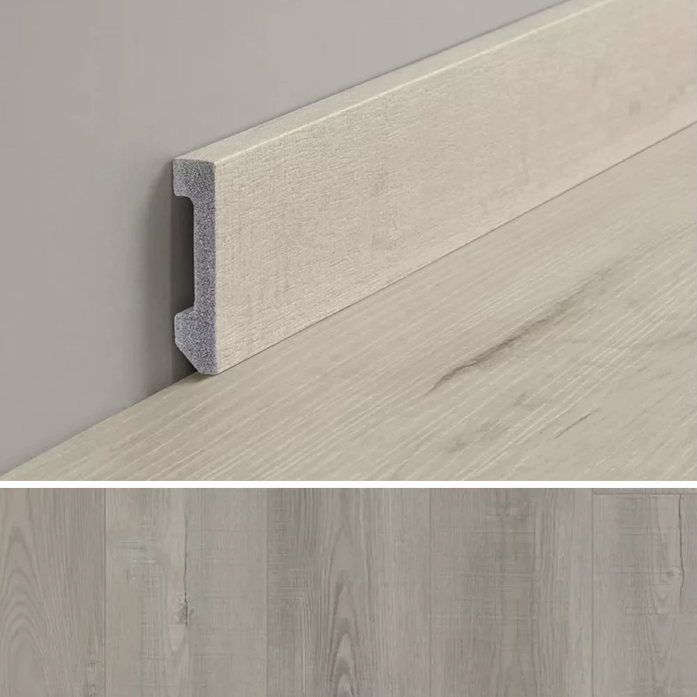 Coretec Moderne Plint 58mm Haze - Plinten