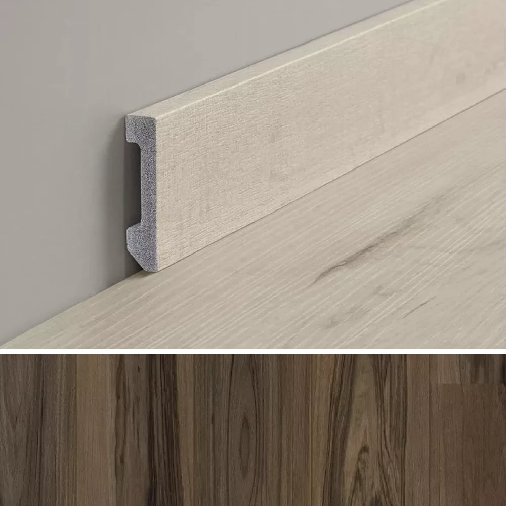 Coretec Moderne Plint 58mm Juglans