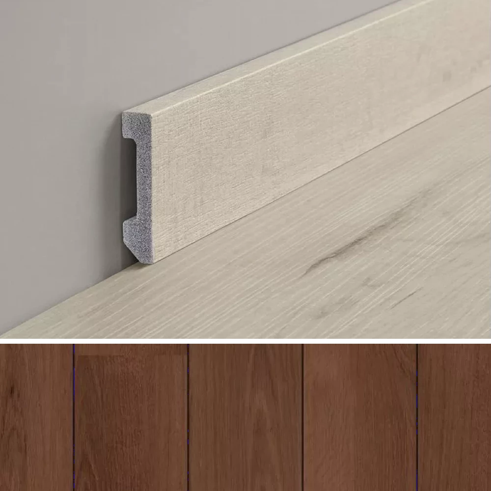 Coretec Moderne Plint 58mm Navytec 47