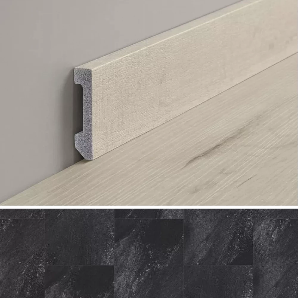 Coretec Moderne Plint 58mm Vela