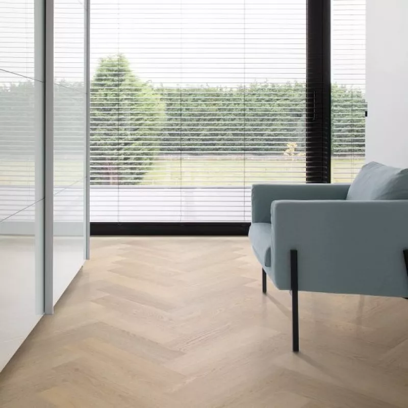 Coretec Naturals Herringbone Barley - Click Vinyl