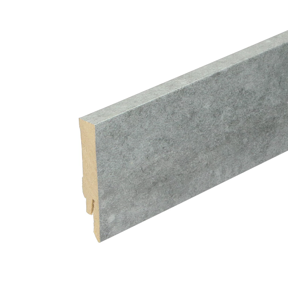 Rechte Folieplint Atlas Tile 70x14mm - Plinten