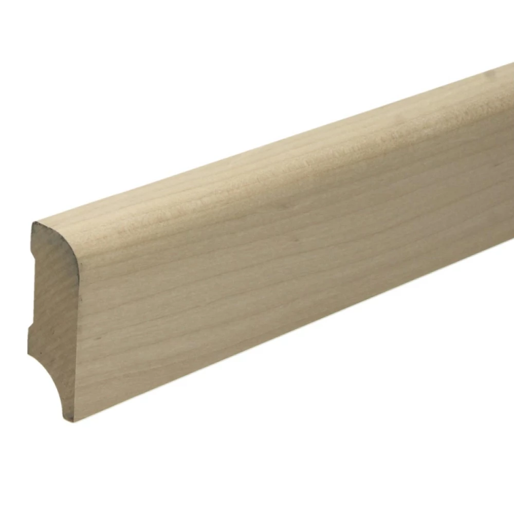 Koloniale Plint Ahorn Onbewerkt 58x22mm - Plinten