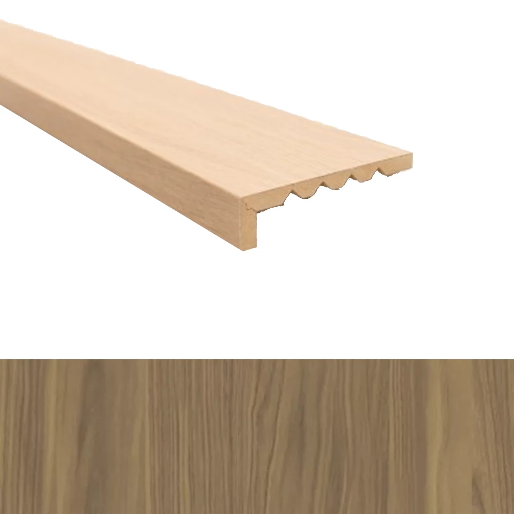 Maestro Afdeklijst Latt Warm Walnut - Lijstwerk