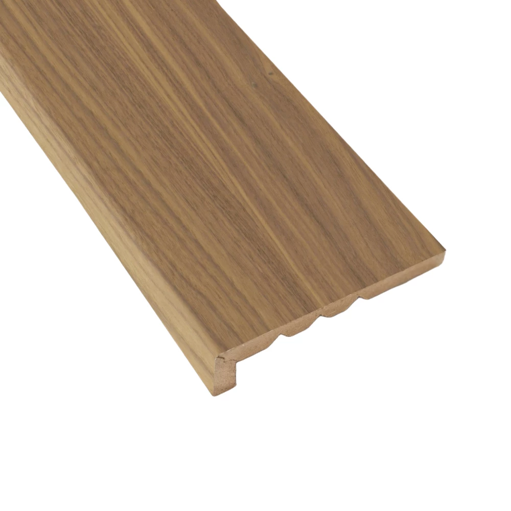 Maestro Afdeklijst Warm Walnut - Lijstwerk