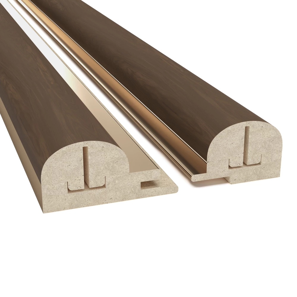 Maestro Eindprofielkit Latt Lagoon Smoked Walnut - Lijstwerk