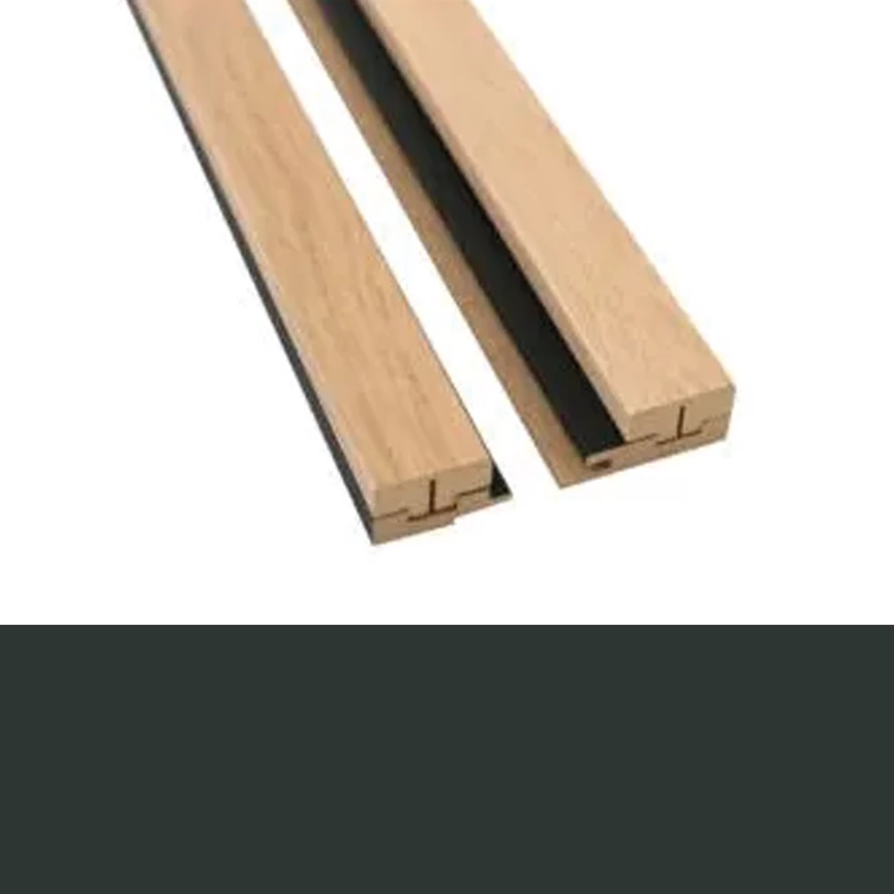 Maestro Eindprofielkit Latt Matte Black - Black - Lijstwerk