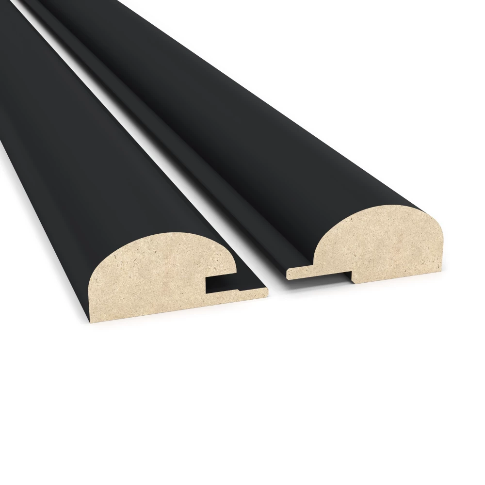 Maestro Eindprofielkit Latt Moon Matte Black