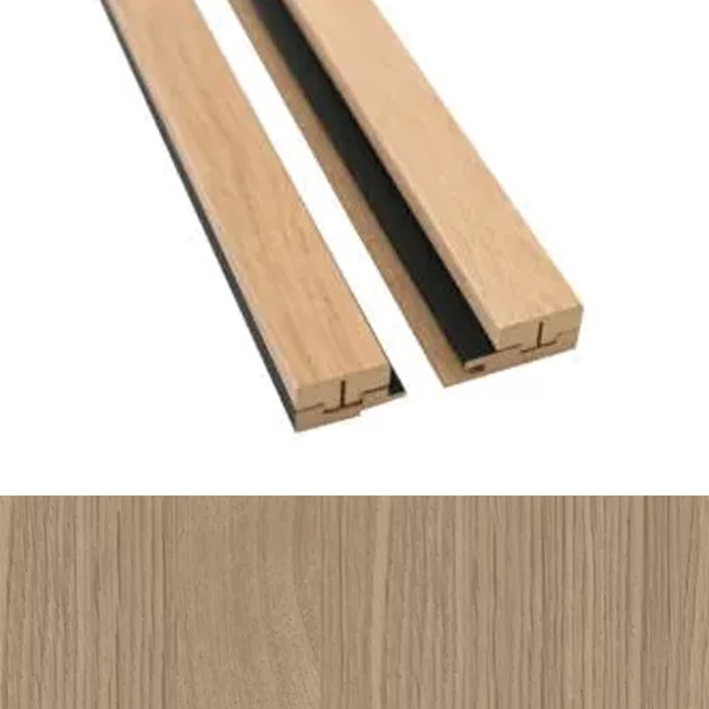 Maestro Eindprofielkit Latt Novo Natural Oak - White - Lijstwerk