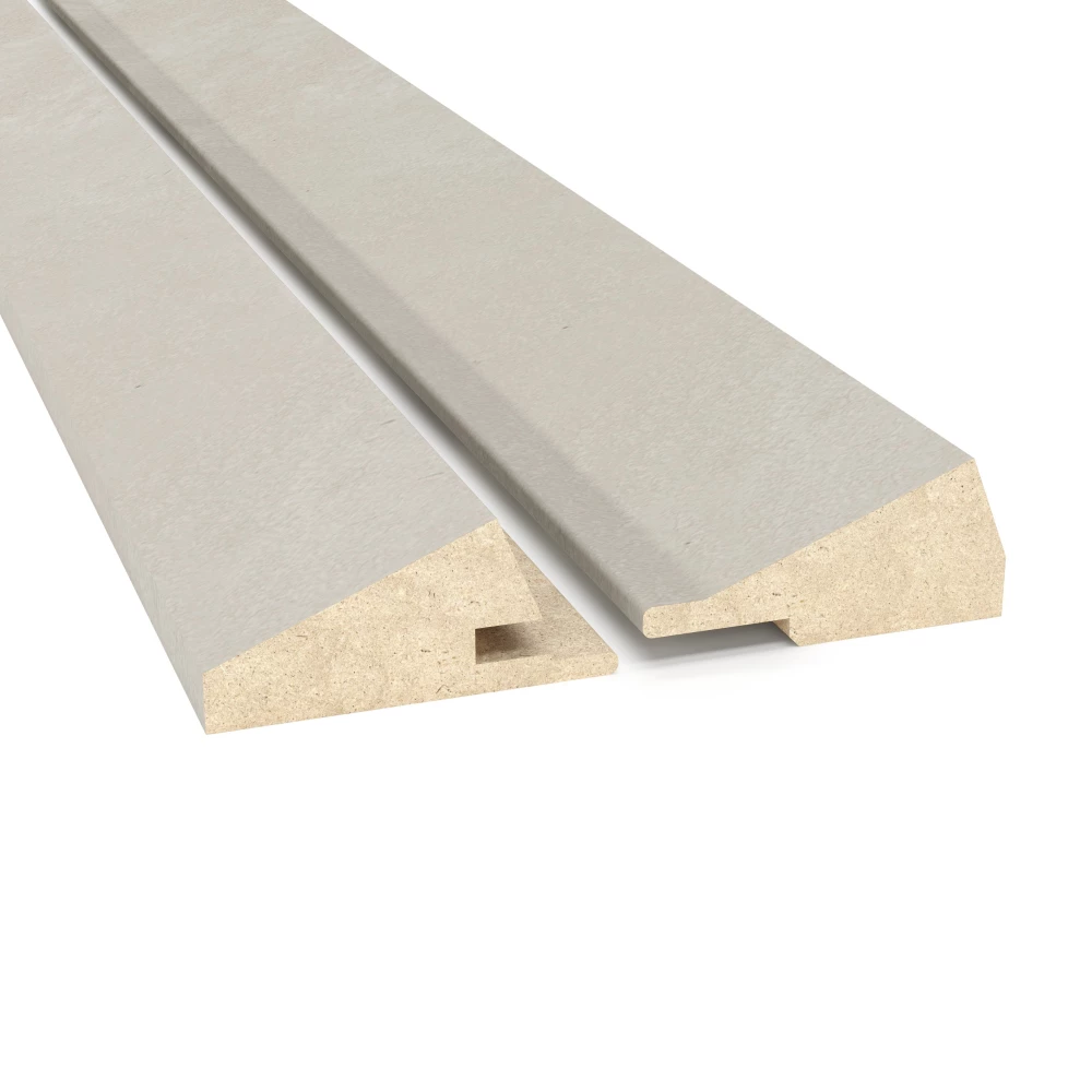 Maestro Eindprofielkit Latt Riff Stucco Taupe - Lijstwerk