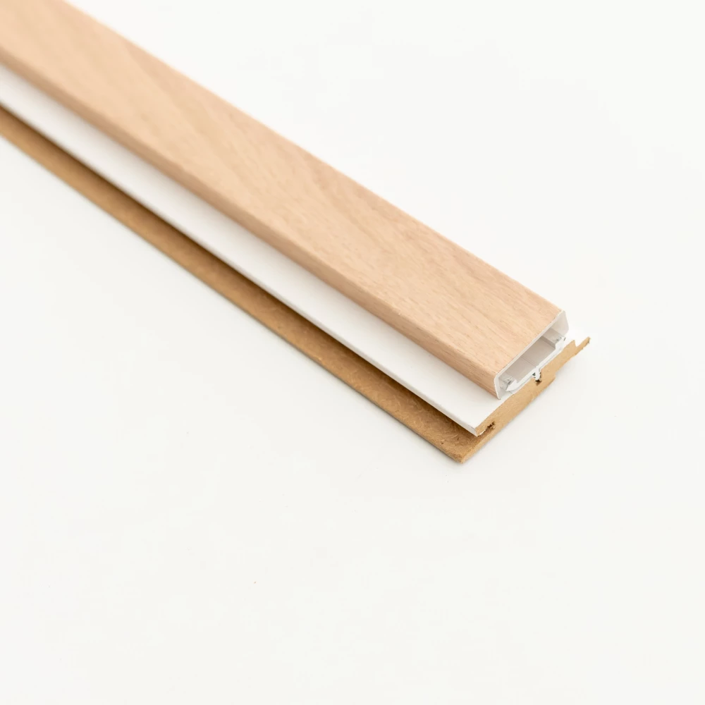 Maestro Latt Led-profiel Decor Pepper Oak - White - Lijstwerk