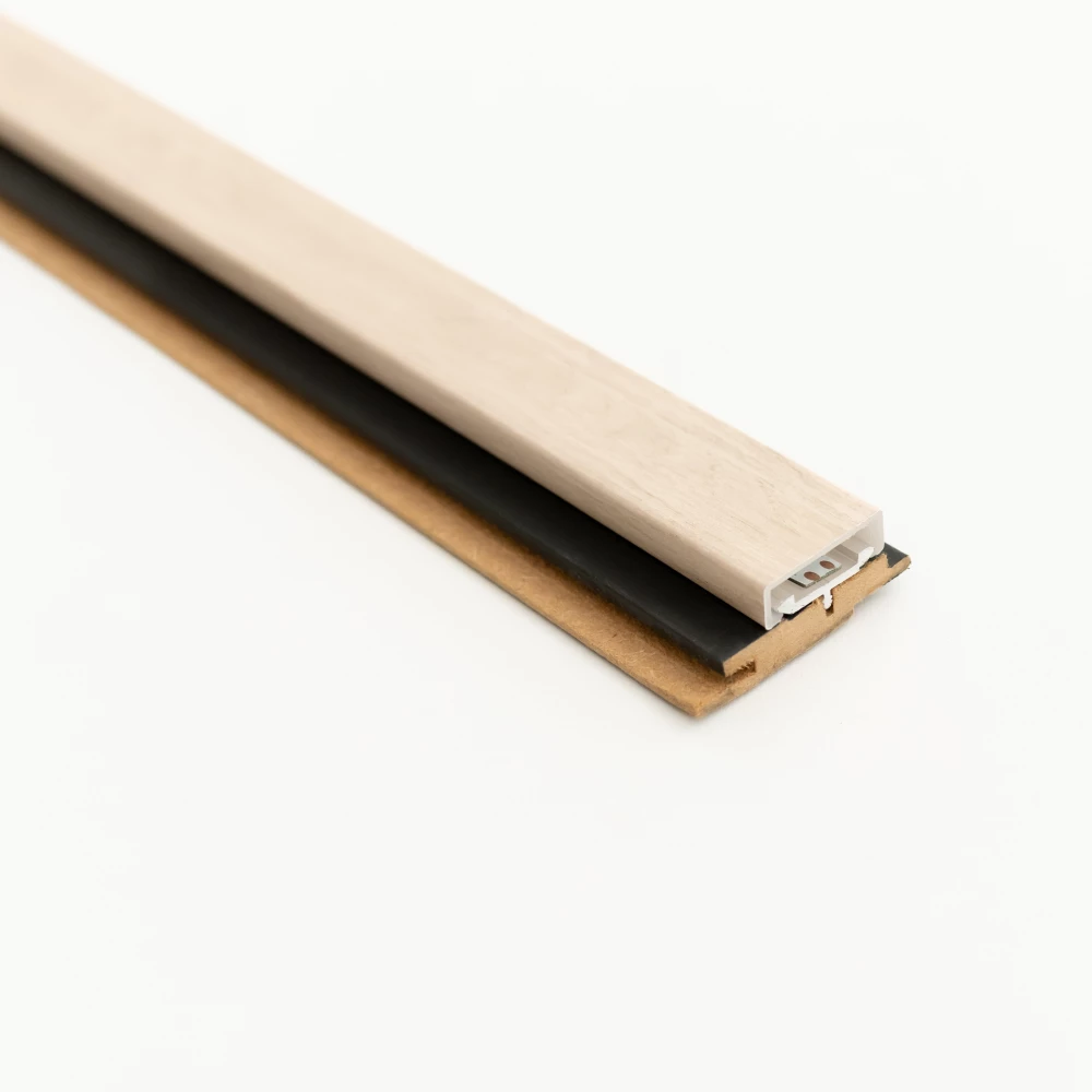 Maestro Latt Led-profiel Decor Vanilla Oak - Black - Lijstwerk