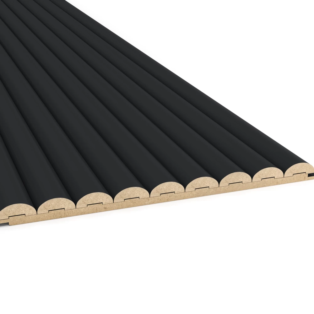 Maestro Latt Moon Matte Black - Wand