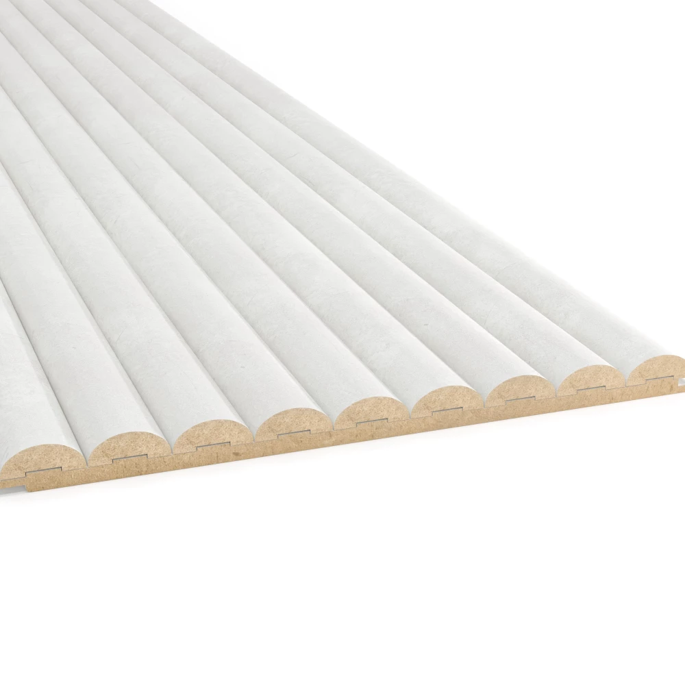 Maestro Latt Moon Stucco Ivory - Wand