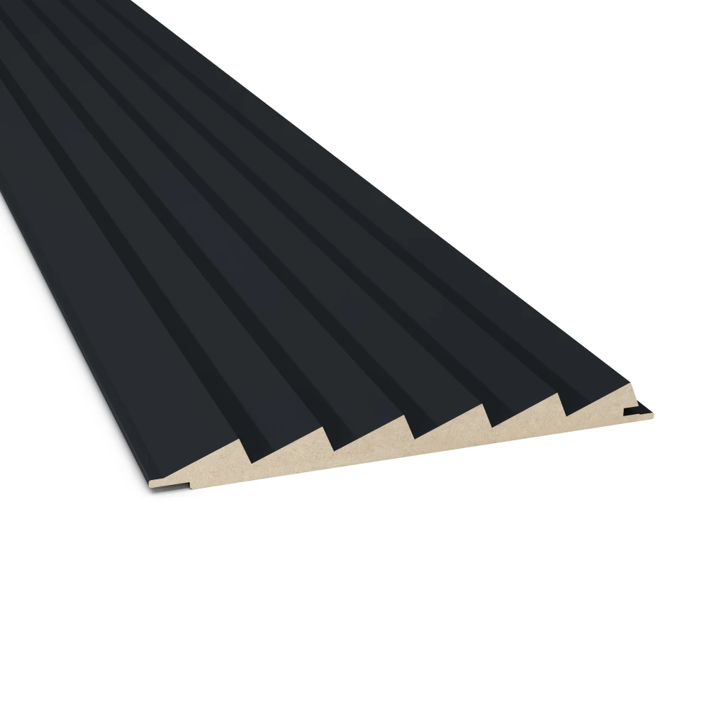 Maestro Latt Riff Matte Black - Wand