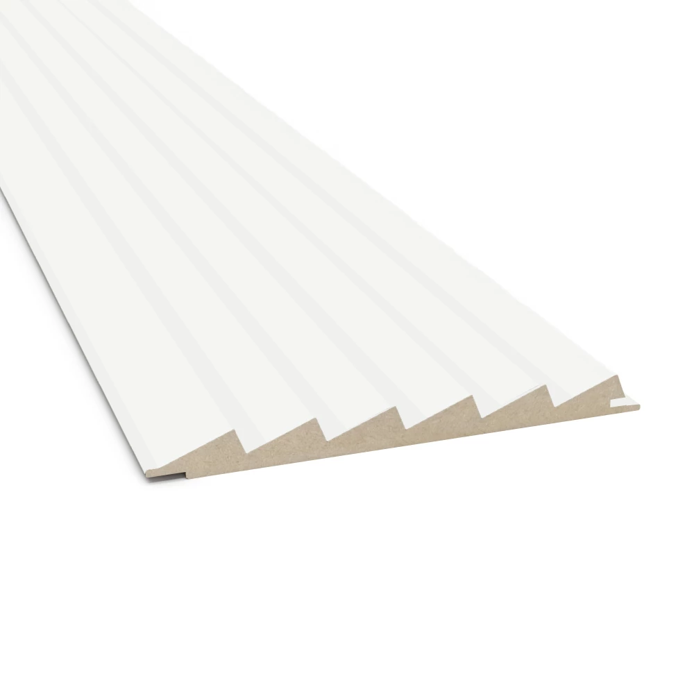 Maestro Latt Riff Wit Overschilderbaar - Wand