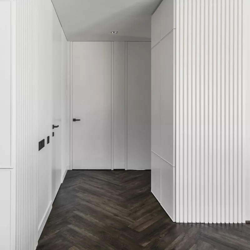 Maestro Latt White - White - Overschilderbaar - Wand