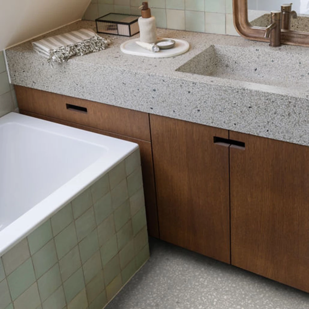 Moduleo LayRed Stone Medium Tile Bolzano 46944 - Click Vinyl