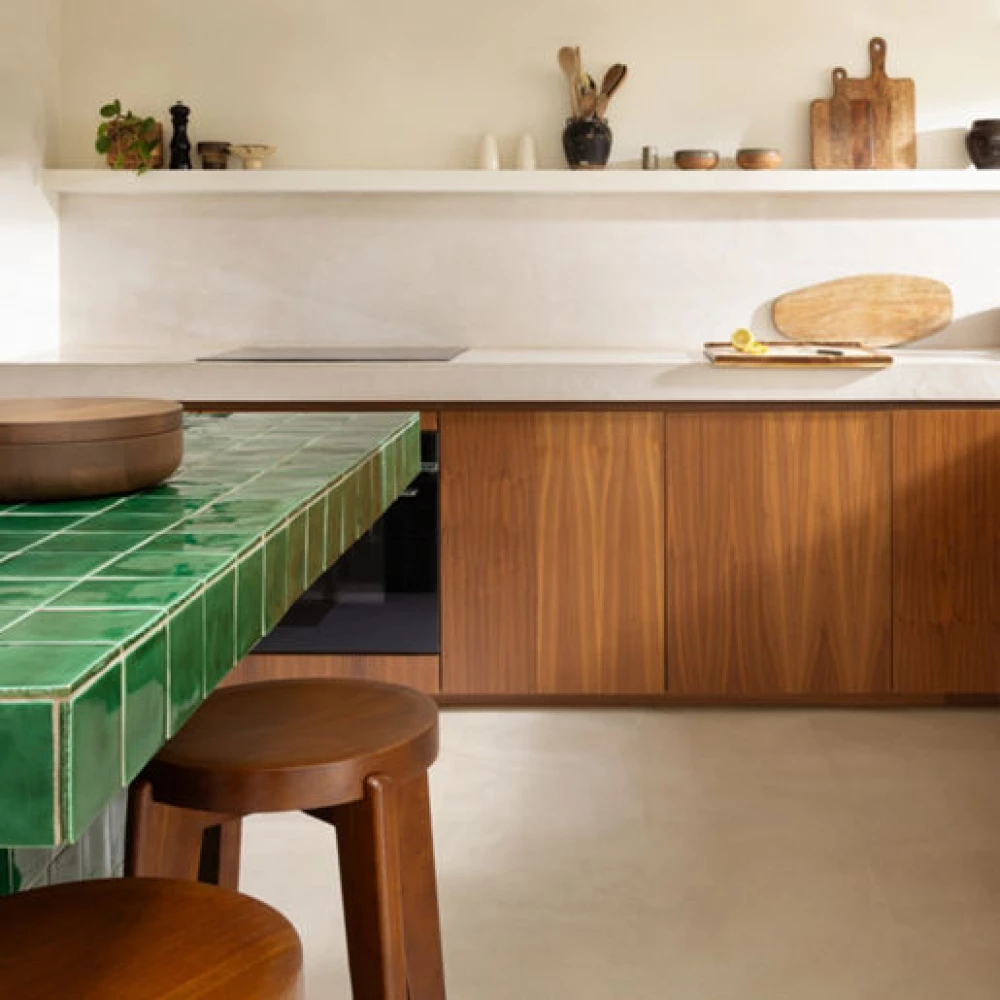 Moduleo LayRed Stone Medium Tile Silky Satin 46233 - Click Vinyl