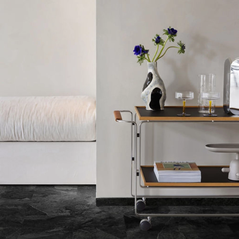 Moduleo LayRed Stone Small Tile Mustang Slate 70999 - Click Vinyl