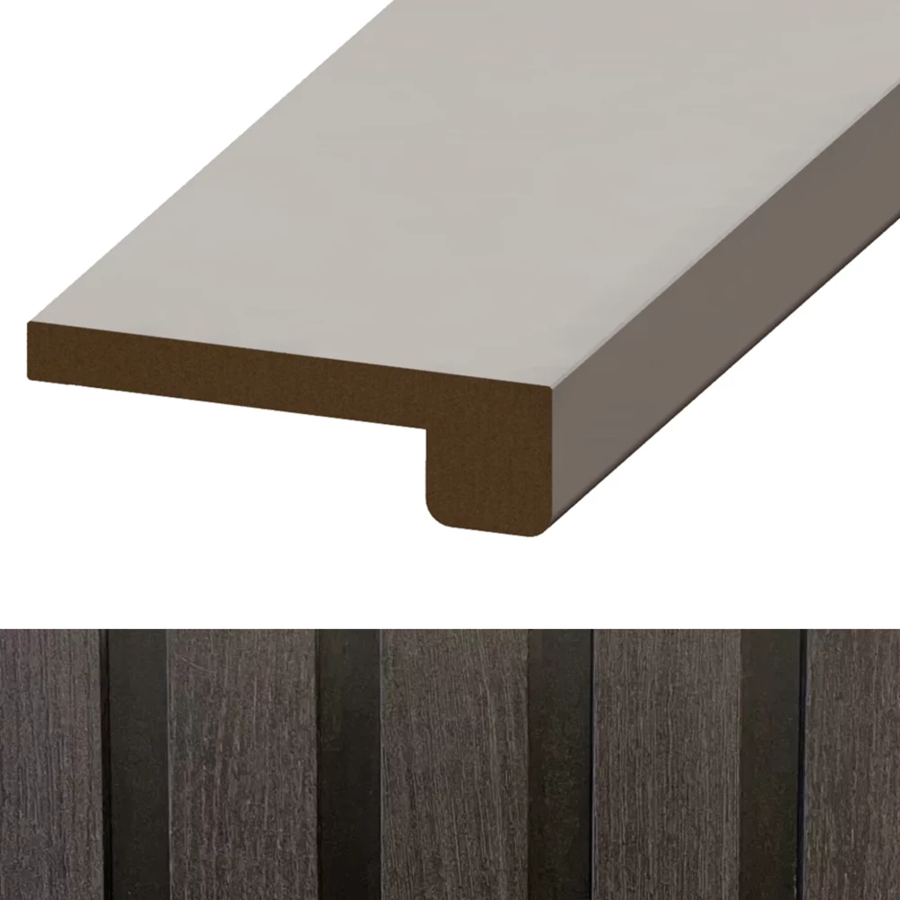 Panidur Lambriseringslijst Smokey Black - Lijstwerk