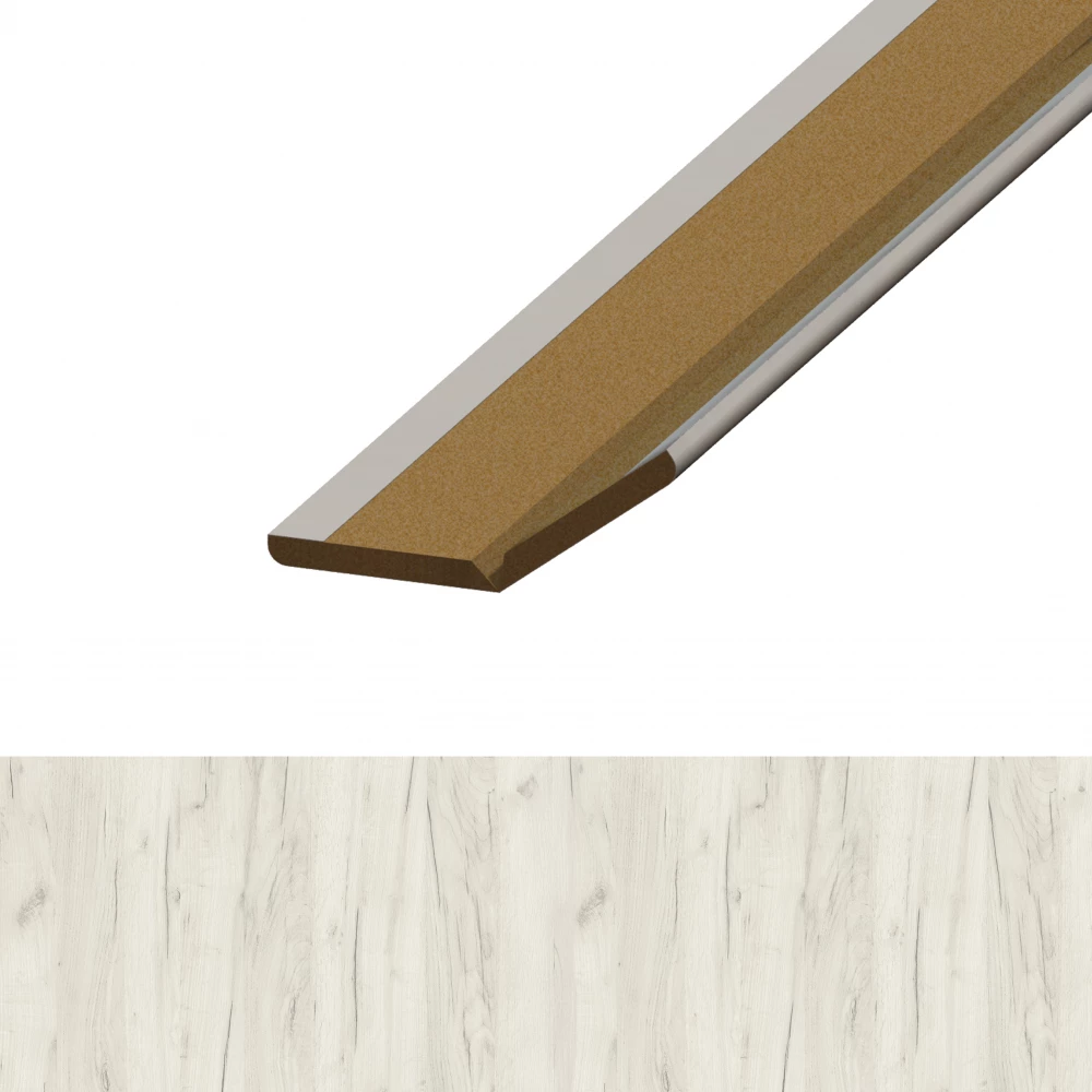 Panidur Plooilijst White Oak
