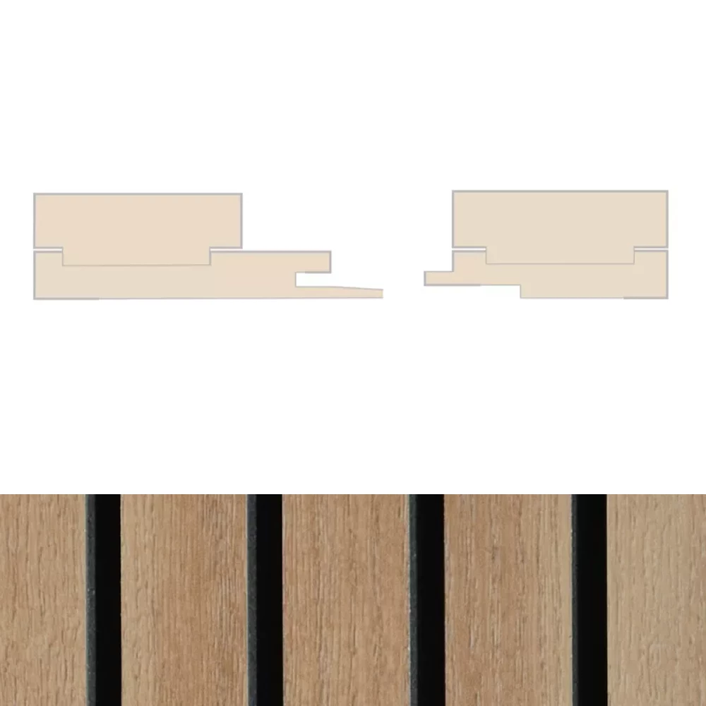 Panidur Start/Eindprofielkit Vertico Smokey Brown + Black - Lijstwerk