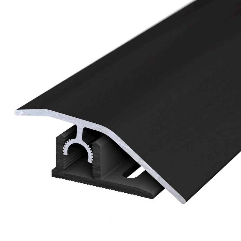 Prinz Profi-Tec Master Aanpassingsprofiel Vlak Zwart 2.70lm - Profielen