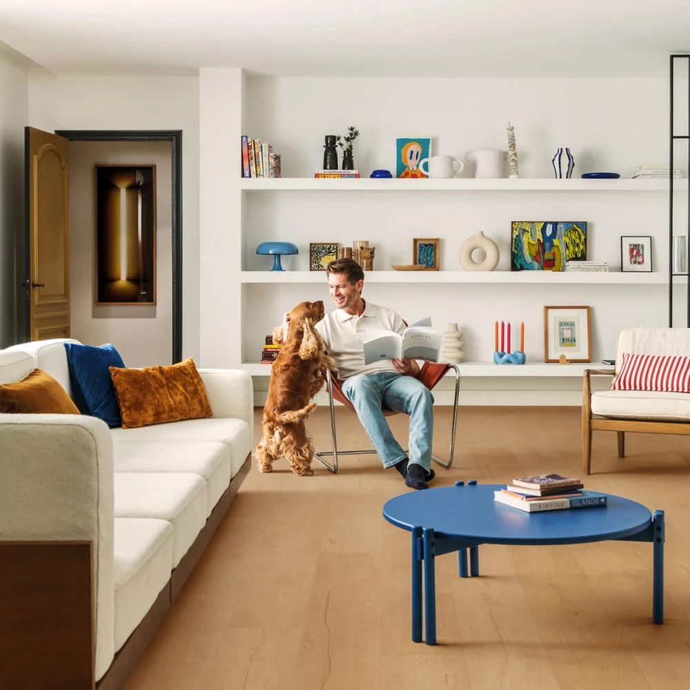 Quick-Step Alpha Vinyl Aluna Pure Berg eik - Click Vinyl